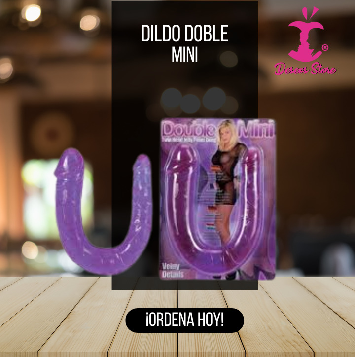 Dildo Double mini Morado