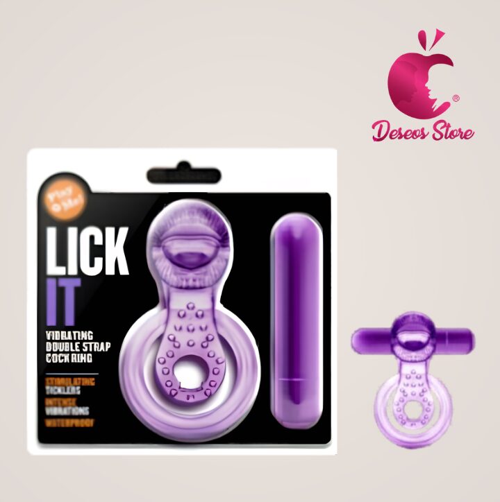 Anillo Vibrador Lick It (pilas)