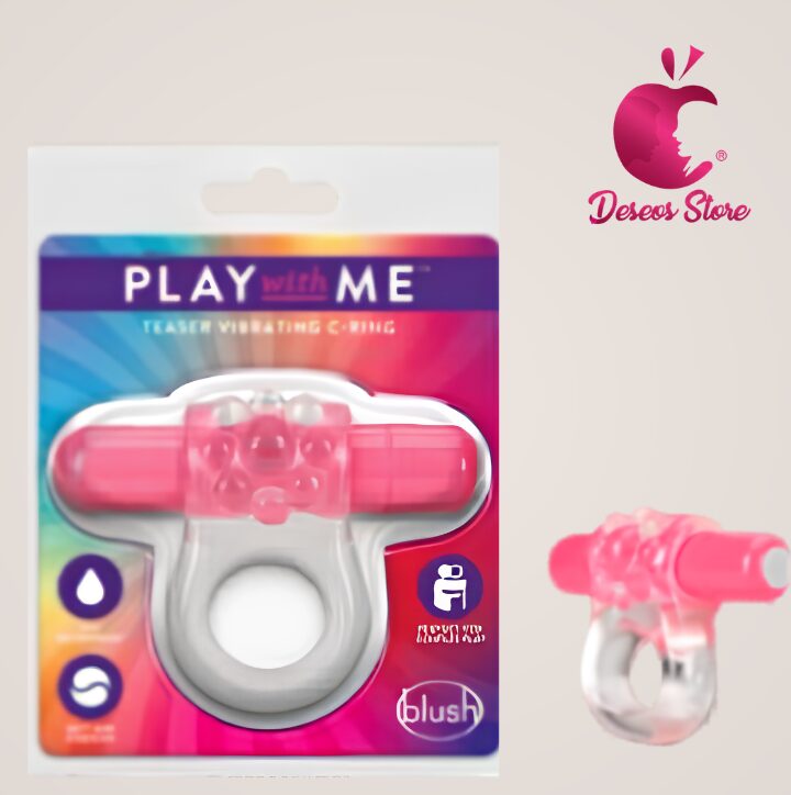 Anillo vibrador Play whit Me (Pilas)