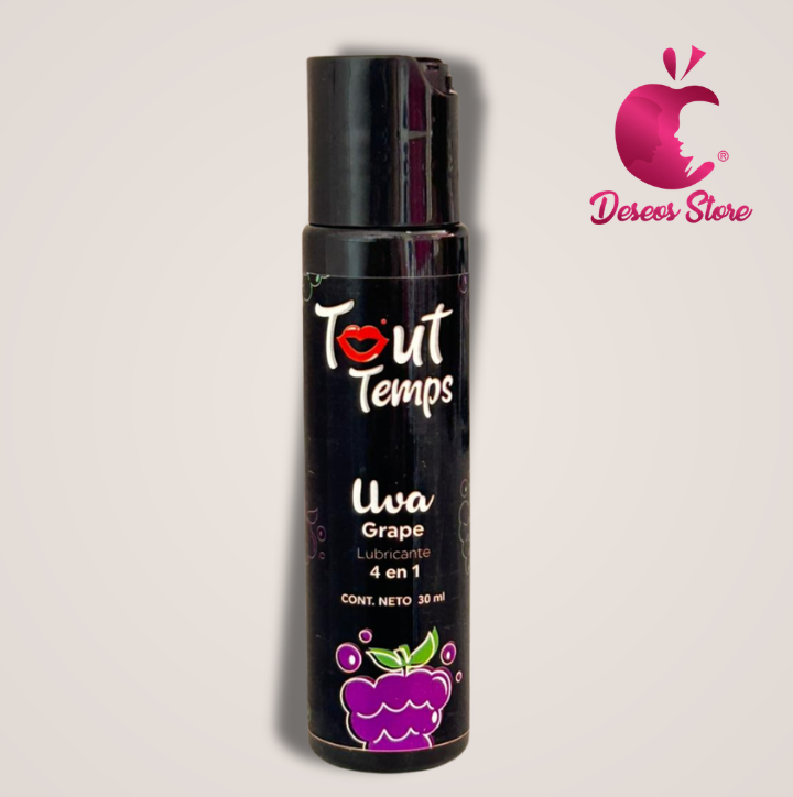 Gel lubricante sabor Uva Tout