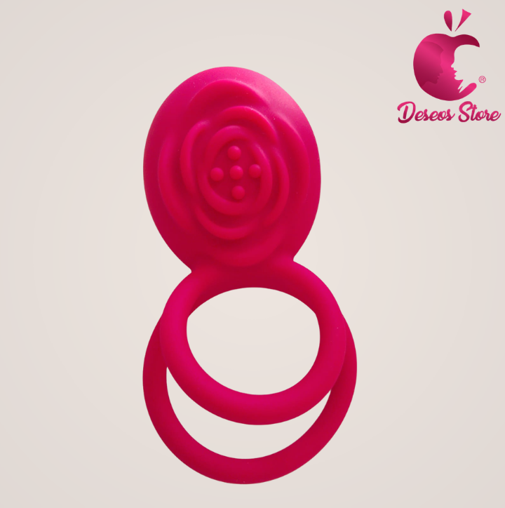 Anillo Vibrador Floral Elegance