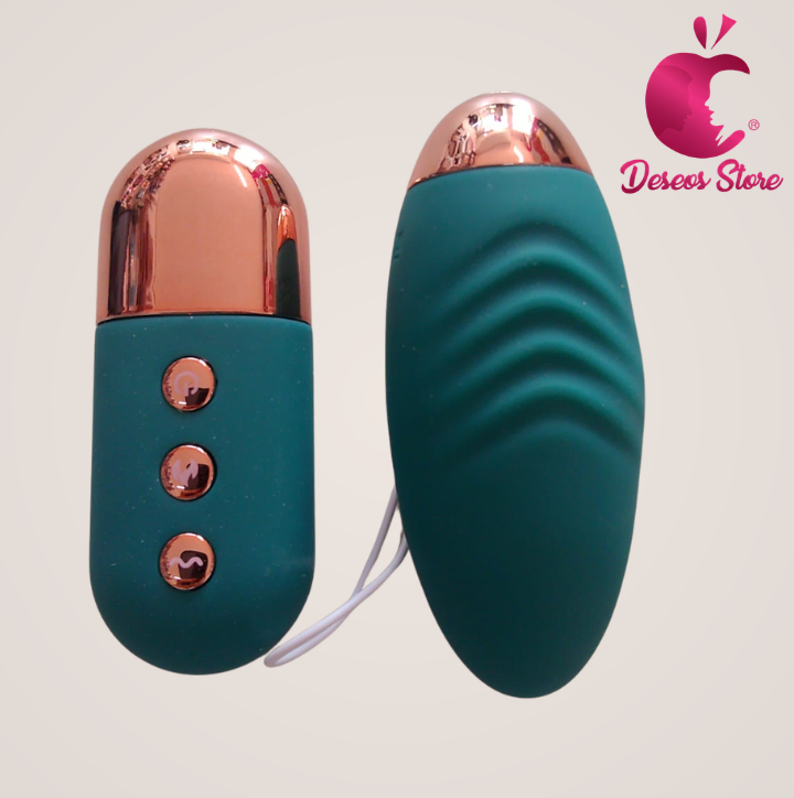 Bala Vibradora Elegante con Control 3 botones